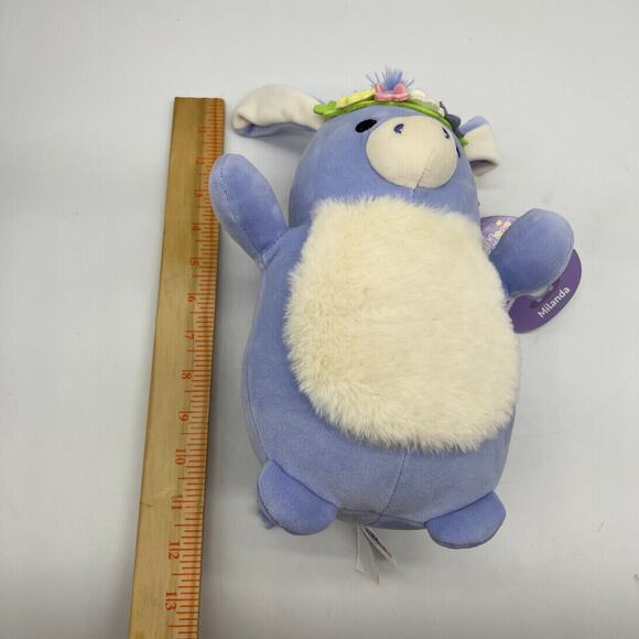Squishmallows 10" Easter HugMees Milanda the Donkey - Picture 9 of 9